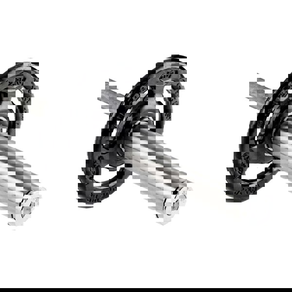 York Barbell ISO-Grip Rubber Olympic Weight Plates 4 x 2.5kg