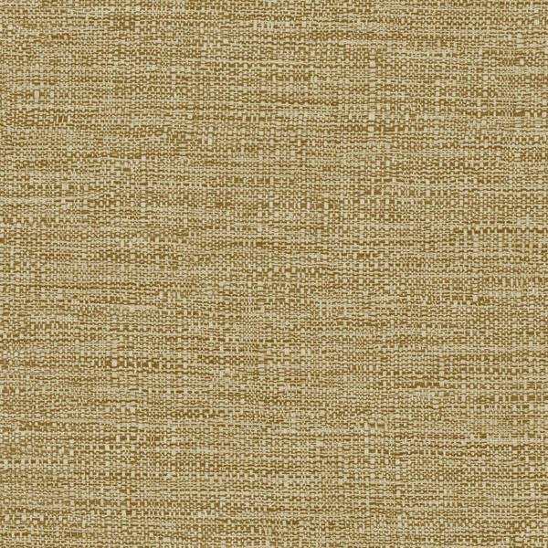 Grandeco Telma Slubbed Fabric Hessian Textured Luxury Wallpaper, Golden Beige Straw