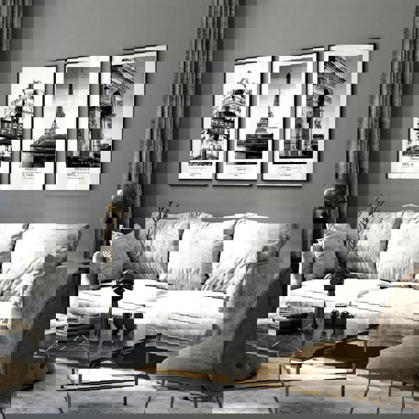 Wall art of Paris | set of 3 framed wall art prints