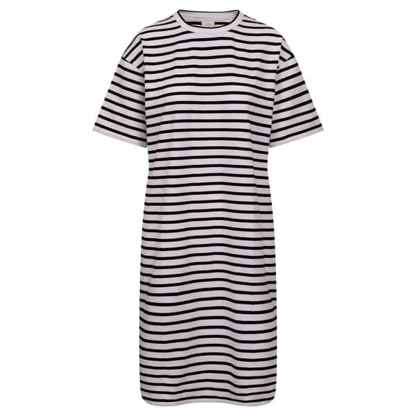 Trespass Womens/Ladies Elayna T-Shirt Dress - Black/White - 