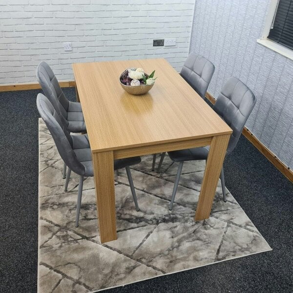 Kosy Koala Dining Table Set with 4 Chairs Dining Room and Kitchen table set of 4