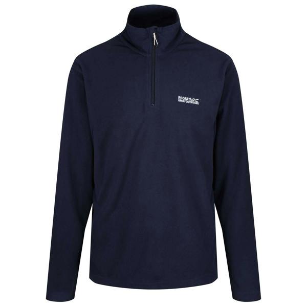 Regatta Great Outdoors Mens Thompson Half Zip Fleece Top - Navy - 
