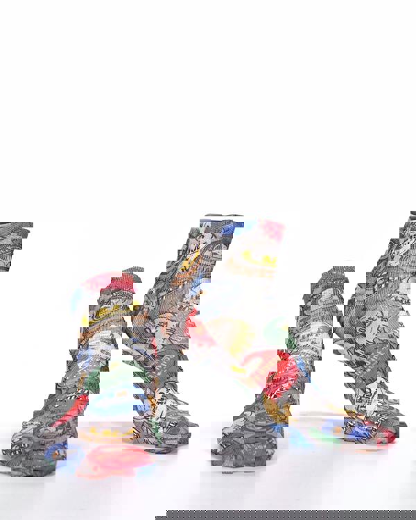 Jemsox Vintage Beer Wigglesteps Sneaker Socks | Laid-Back Retro Vibes