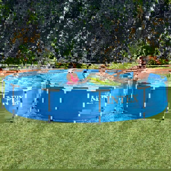 Intex Swimming Pool Metal Frame 305x76 cm 10FT