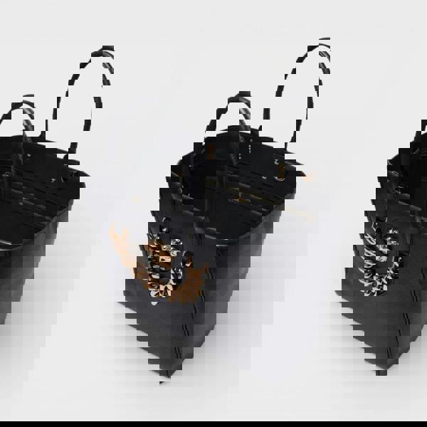 Versace La Medusa Medium Tote Bag Black