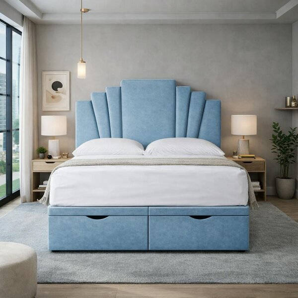 Great British Beds Harry Art Deco Divan Ottoman Bed