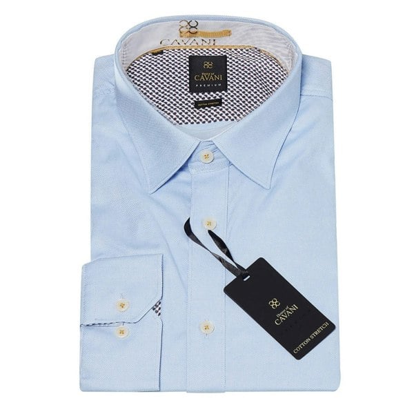 cv-65_shirt_blue_3XL - 17.5" Collar, cv-65_shirt_blue_L - 16" Collar, cv-65_shirt_blue_M - 15.5" Collar, cv-65_shirt_blue_S - 15" Collar, cv-65_shirt_blue_XL - 16.5" Collar, cv-65_shirt_blue_XS - 14.5" Collar, cv-65_shirt_blue_XXL - 17" Collar