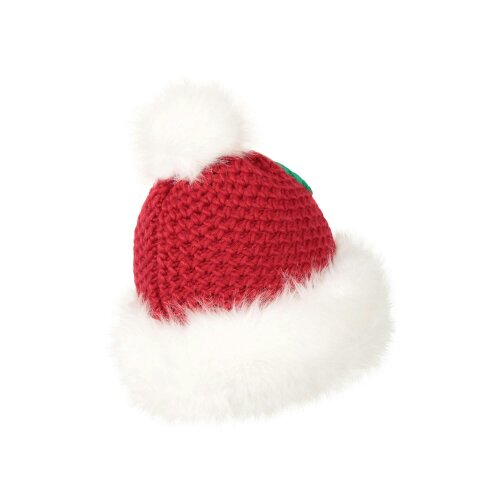 Mountain Warehouse Womens Mrs Claus Pom Pom Christmas Beanie - Red