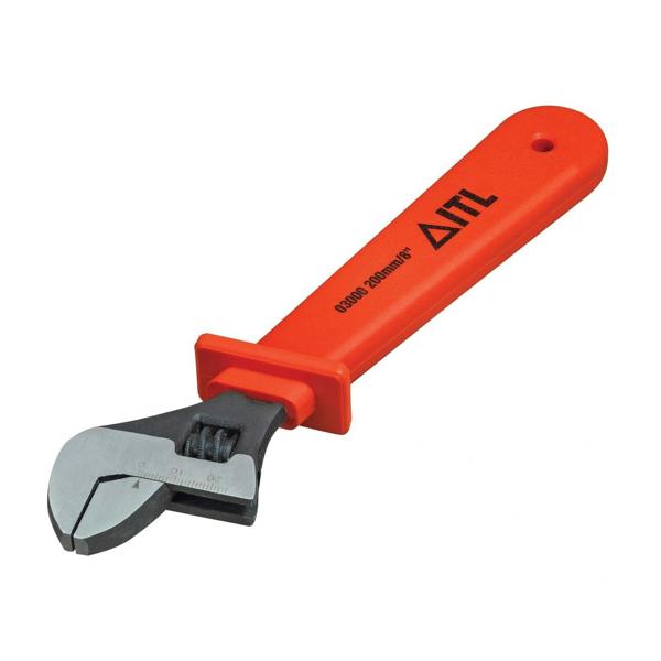 Itl Insulated Adjustable Wrench - Multi Colour - 