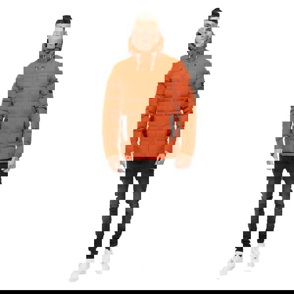 Crosshatch Mens Kampleys Jacket - Burnt Orange - 