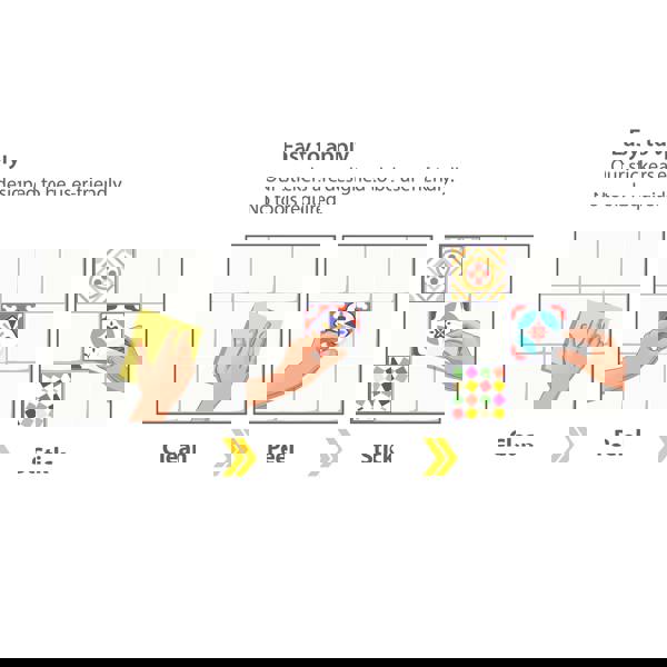 WT1529 - Colourful Moroccan Tiles Wall Stickers - 15 cm x 15 cm - 24 pcs.