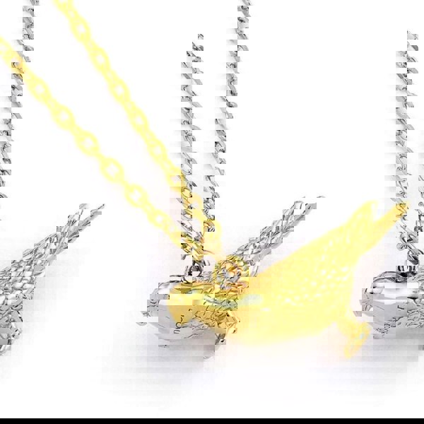 Racing Pigeon Gold Necklace - Personalised - MYLEE London