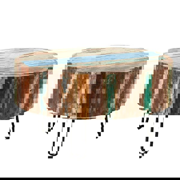 IH Design Dahila Reclaimed Boat Drum Coffee Table