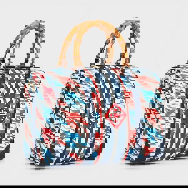 Casablanca Mini Weekender Red White Blue Black