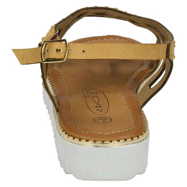 Spot On Girls Spot On Low Cut Out Upper Sandal