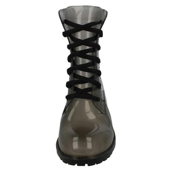 Spot On Ladies Spot On Mid Heel Wellington
