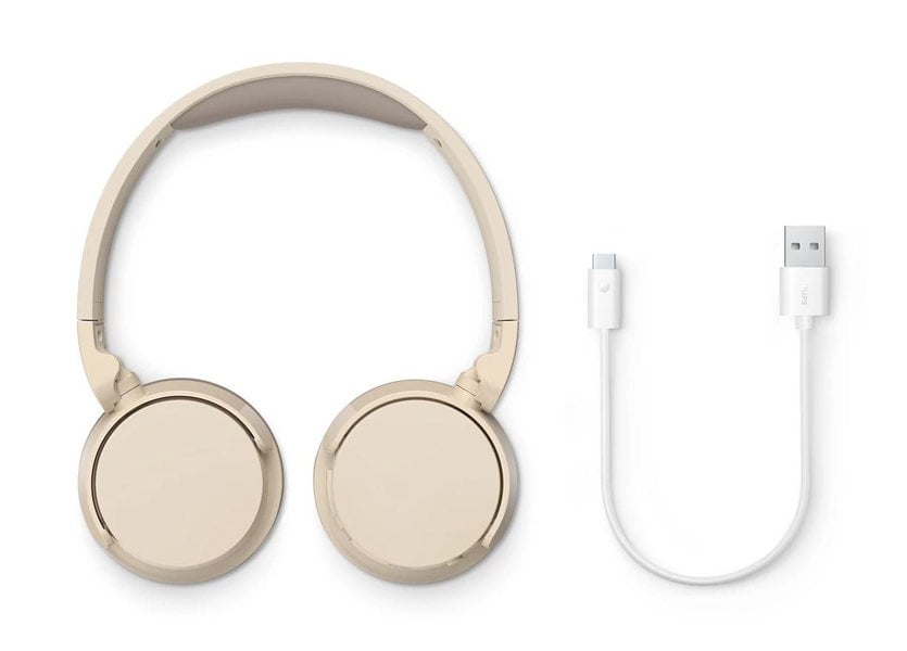 Philips TAH3209 Lightweight On Ear Wireless BT Headphones Passive Noise Isolation - Free Gift RRP £10!