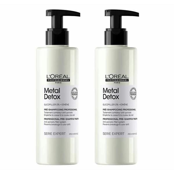 L'Oréal Professionnel&nbsp; Metal Detox Anti-Porosity Filler Treatment Duo Duo