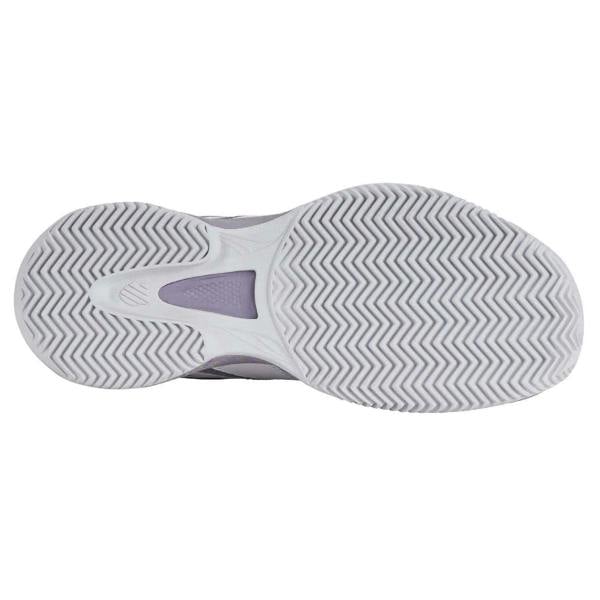 K-Swiss Mens SpeedEx Synthetic Leather Tennis Padel Shoes - White/Grey - 