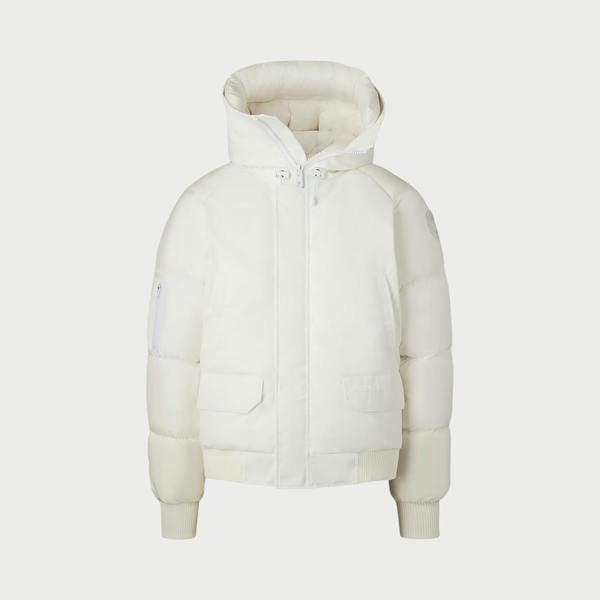 Canada Goose Paradigm Chilliwack Down Bomber Jacket White