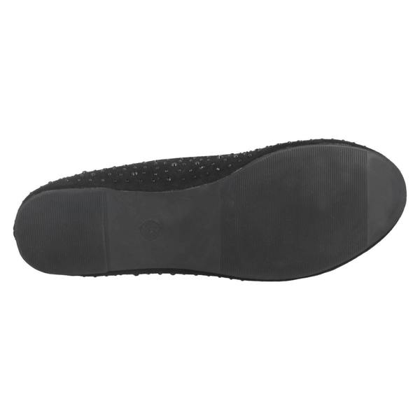 Spot On Ladies Spot On Flat Diamante Ballerinas