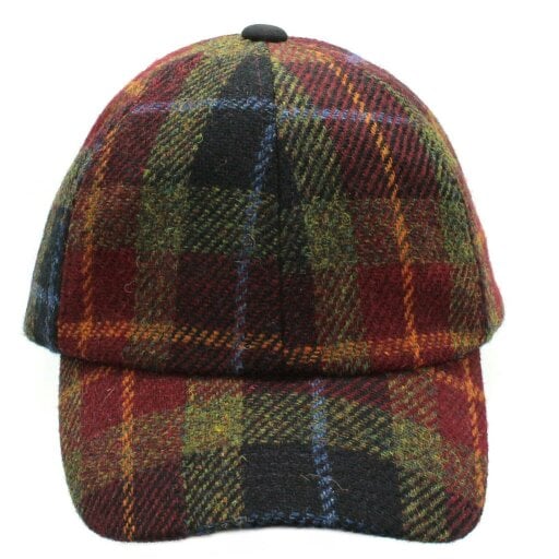 Heather Hats & Accessories Harris Tweed Baseball Trucker Cap, Cotton Lining, Outdoor Wear