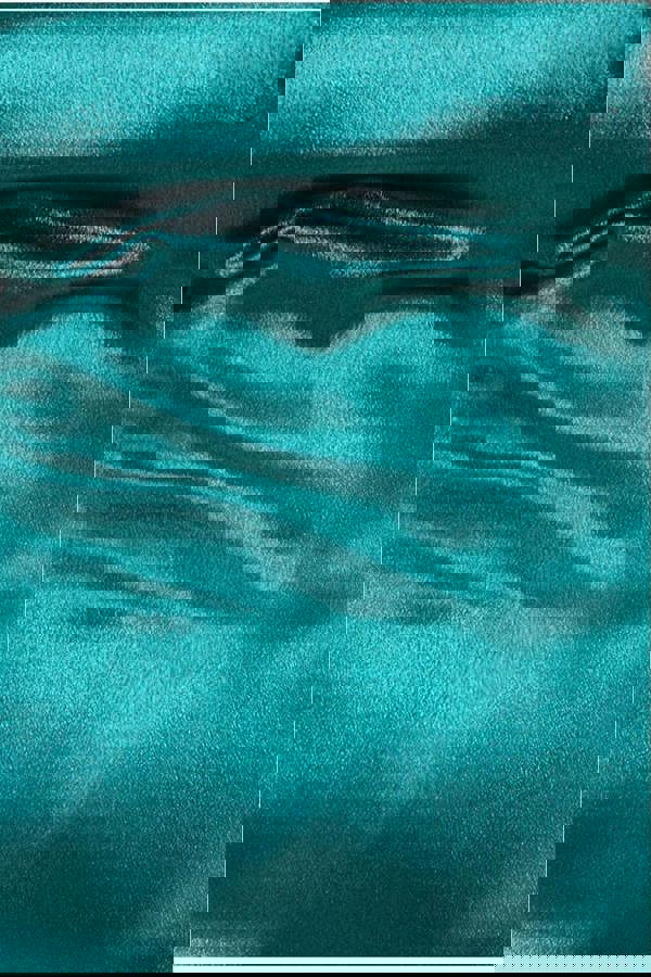 Satin Flutter Sleeve Mermaid Maxi - Emerald Green DR3954M