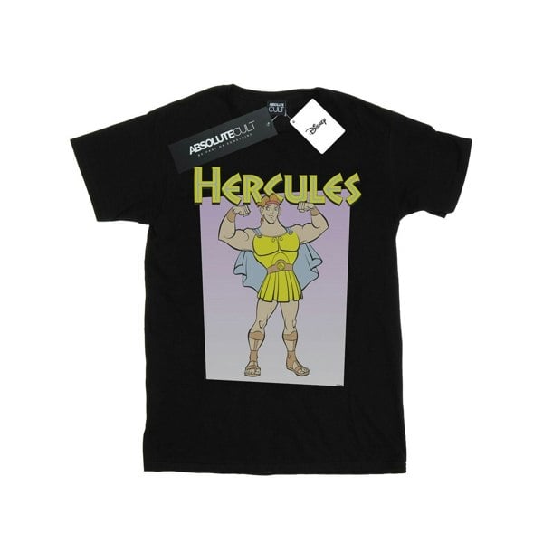 Disney Mens Hercules Muscles T-Shirt - Black