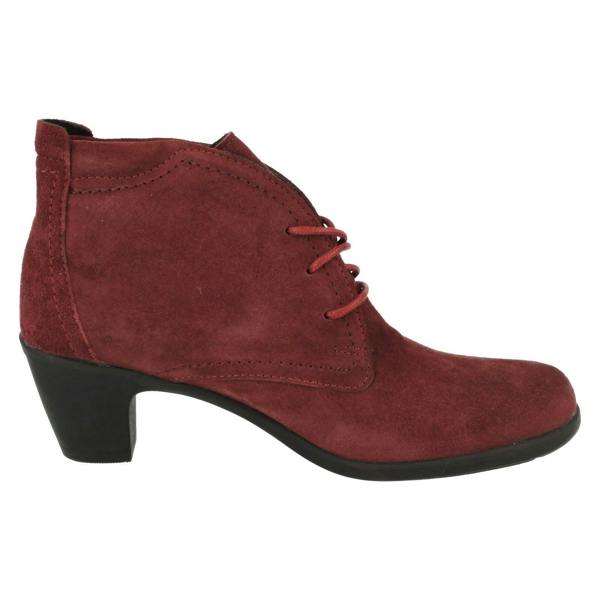 DB Shoes Ladies Easy B Wide Ankle Boots Jo