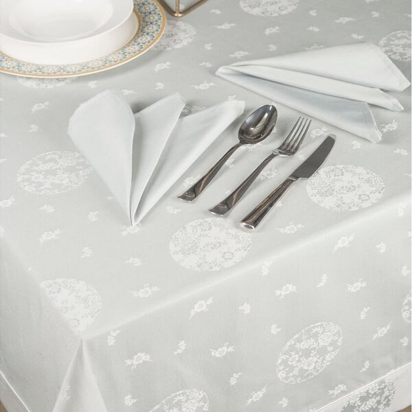 Cotton and Olive Pixie Tablecloth and Napkin Set