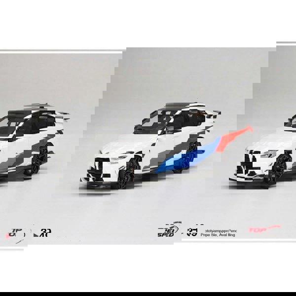TSM BMW M3 M-Performance (G80) Alpine White 1:18 Scale TSM TS0349