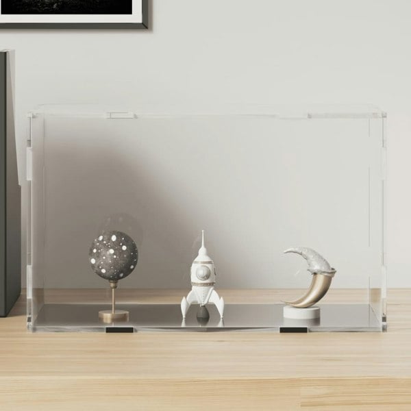 Berkfield Display Box Transparent 31x17x19 cm Acrylic