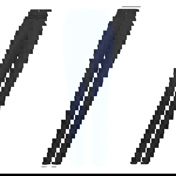 TruClothing TPW-14 - Women's 3 Piece Plain Navy Blue Suit