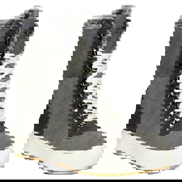 Trespass Womens/Ladies Korinna Suede Lace Up Snow Boots - Grey