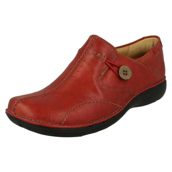 Clarks Ladies Clarks Un Structured Slip On Shoes Un Loop