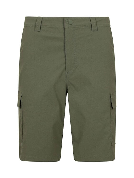 Mountain Warehouse Childrens/Kids Delta Stretch Fleece Lined Trousers - Khaki Green