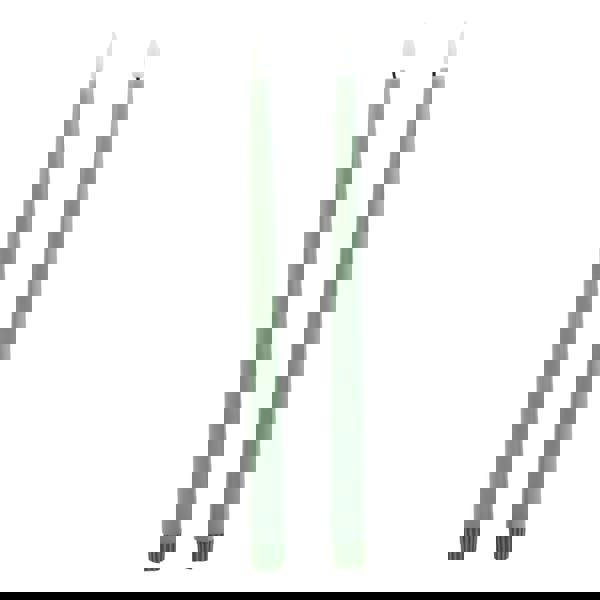 Hill Interiors Luxe Collection Electric Candle (Pack of 2) - Sage - 