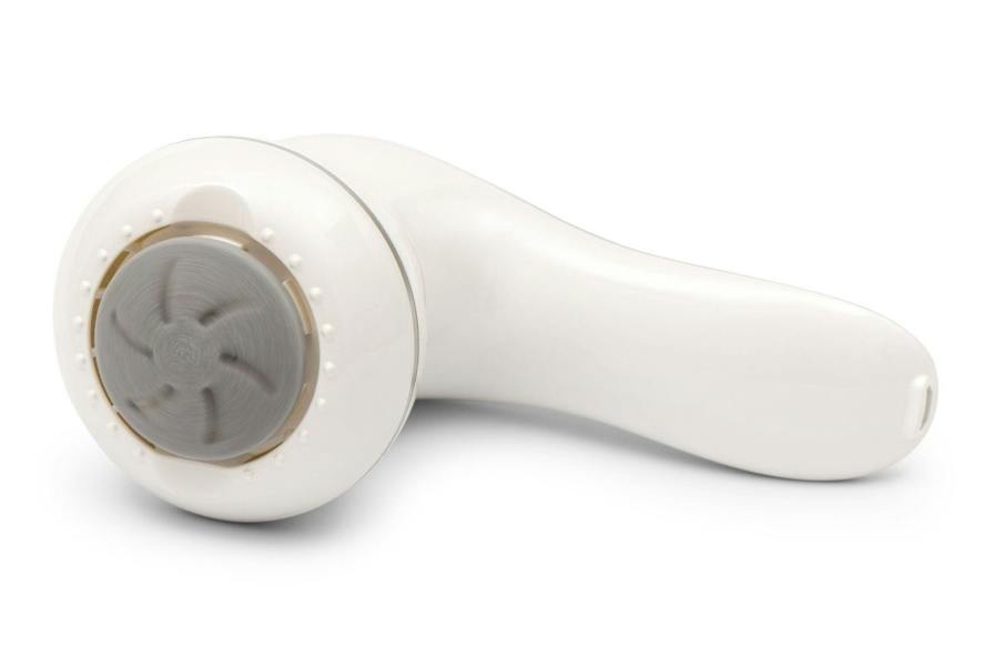 60 second spa pedi laid flat with sanding head rotating 