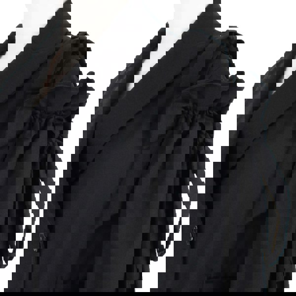 Simone Rocha double breasted fine wool jacket in black