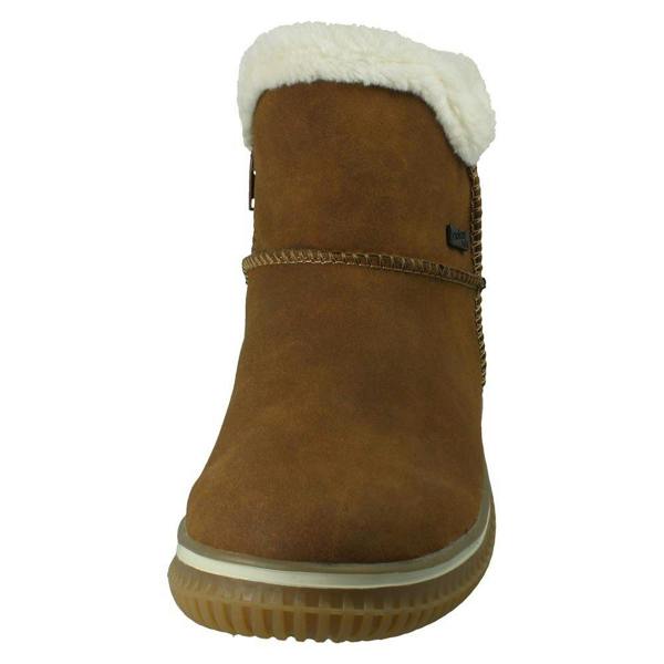 Rieker Ladies Rieker Water Resistant Ankle Boots 74260
