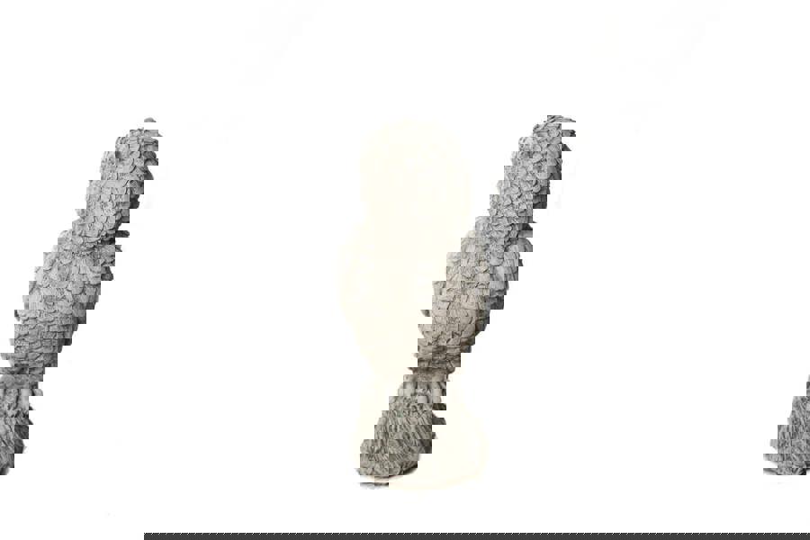 Cute Stone Owl garden ornament