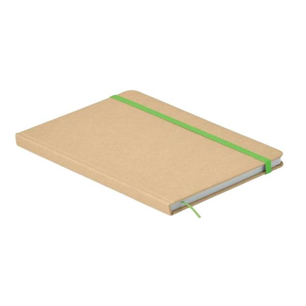 MidOcean Everwrite Recycled A5 Notebook - Lime - 