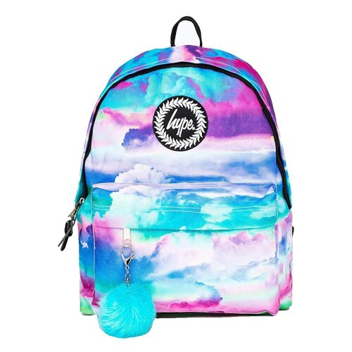 Hype Cloud Hues Multi Backpack & Lunch Bag Set Boys Girls School Travel Bundle