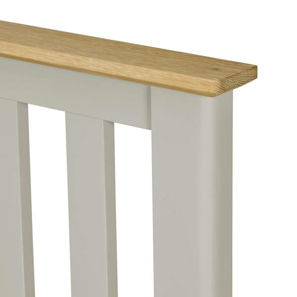 Statement Furniture Pembroke Bed Frame with Slatted Headboard Double 4ft6 King 5ft