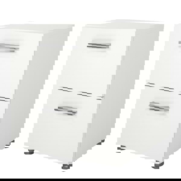 Furniture To Go Pepe Bedside 2 Drawers in White