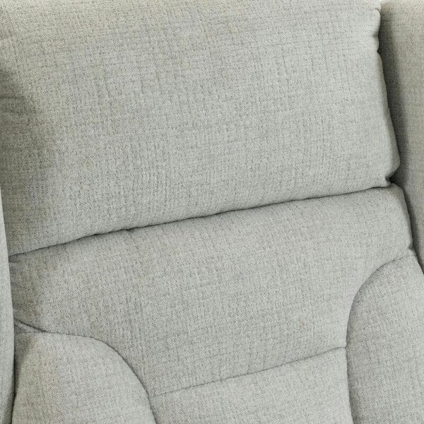 Riser Recliner Chair with Massage and Heat, Chenille Electric Power Lift Recliner Chair, Light Grey