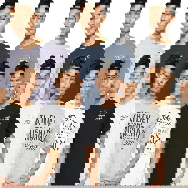 Crosshatch Mens Jackmap Assorted Designs T-Shirt (Pack of 7) - Multicoloured - 