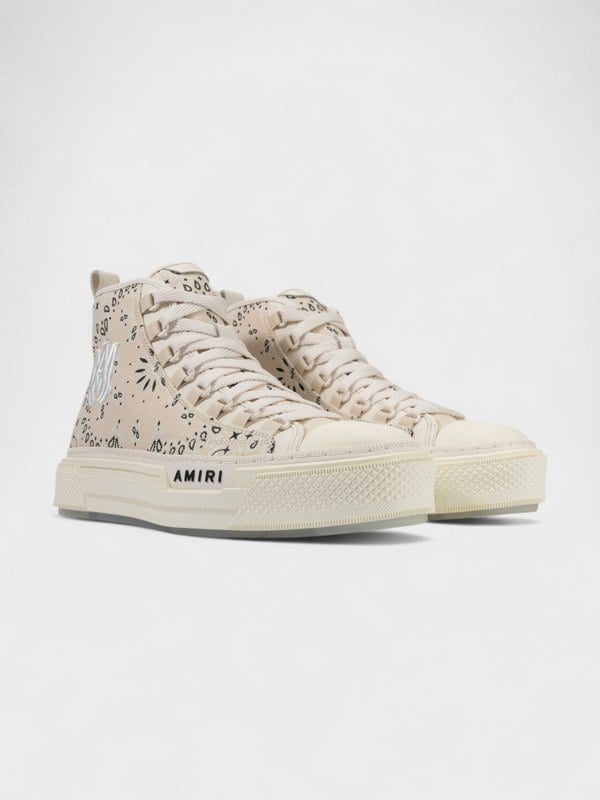 Amiri Wmns Court High Bandana Alabaster