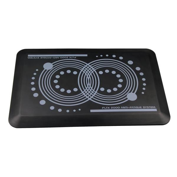 Floortex AFS-TEX® 2000 Black Active Anti-Fatigue Mat - 50 x 80cm