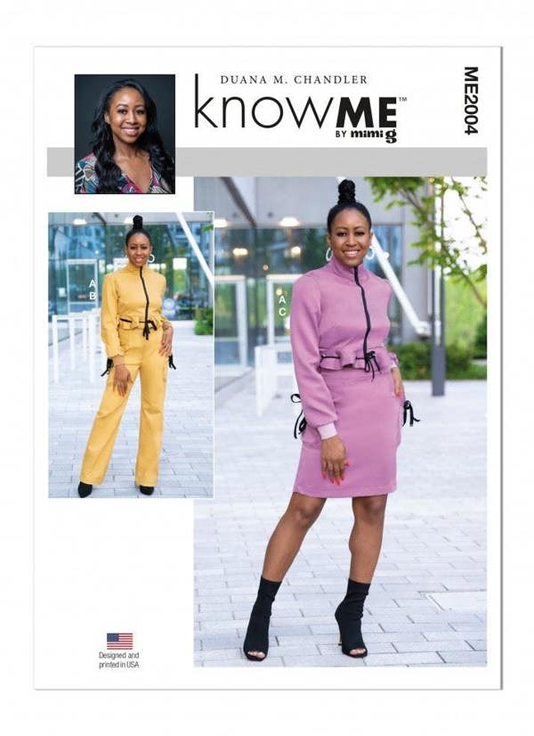 Know Me Sewing Pattern 2004, Jackets, Trousers, Skirts for Women, K5 (8-10-12-14-16) - Intermediate